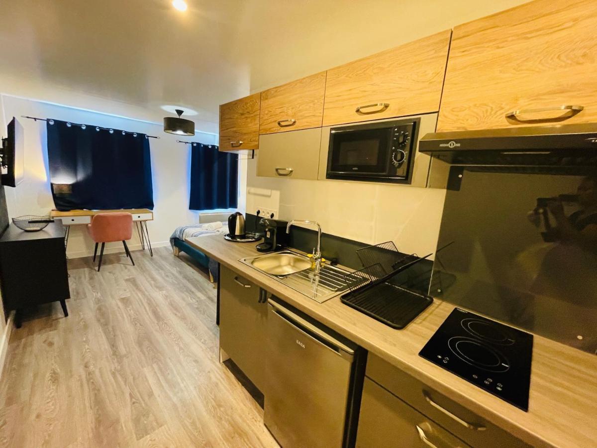 Studio 2 Spacieux Et Lumineux A La Gare De Лориан Екстериор снимка